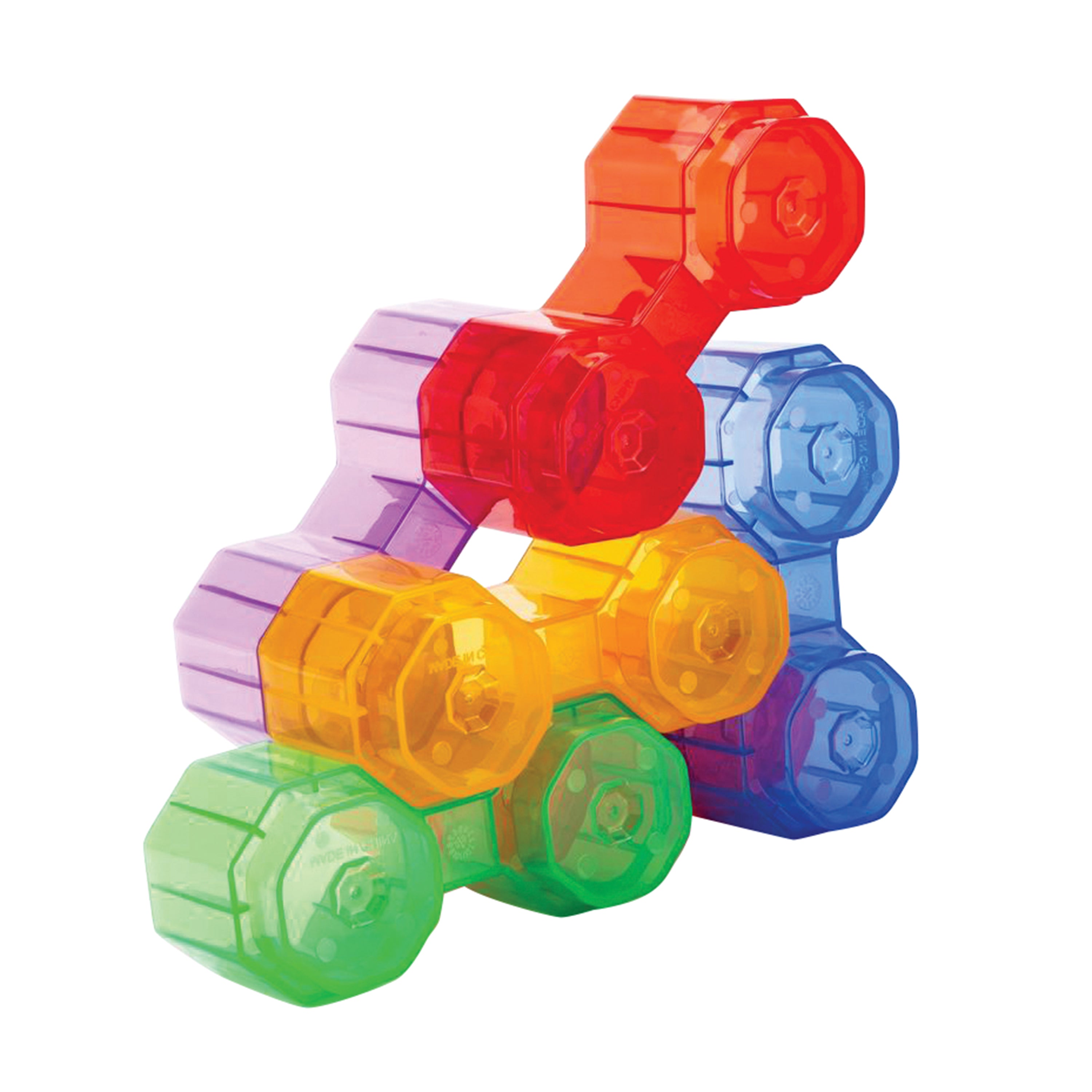 Translucent Twin Blocks 48 pc. Set