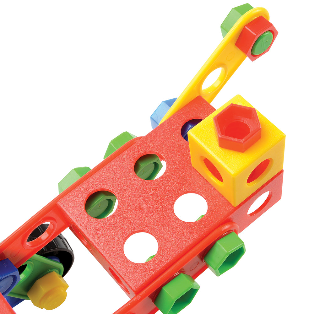 Movable Parts of Nuts & Bolts STEM Construction Builder Set