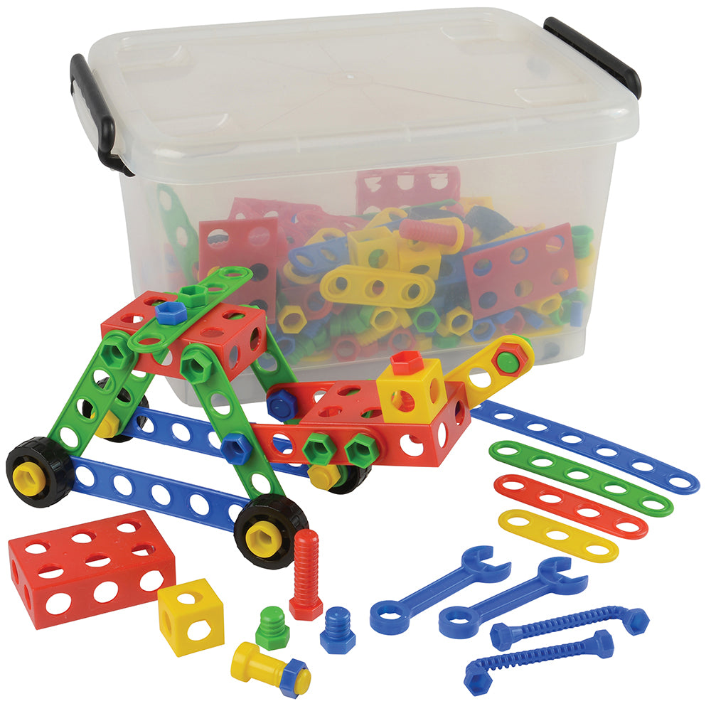 Nuts & Bolts STEM Construction Builder Set | 316 Piece Playset