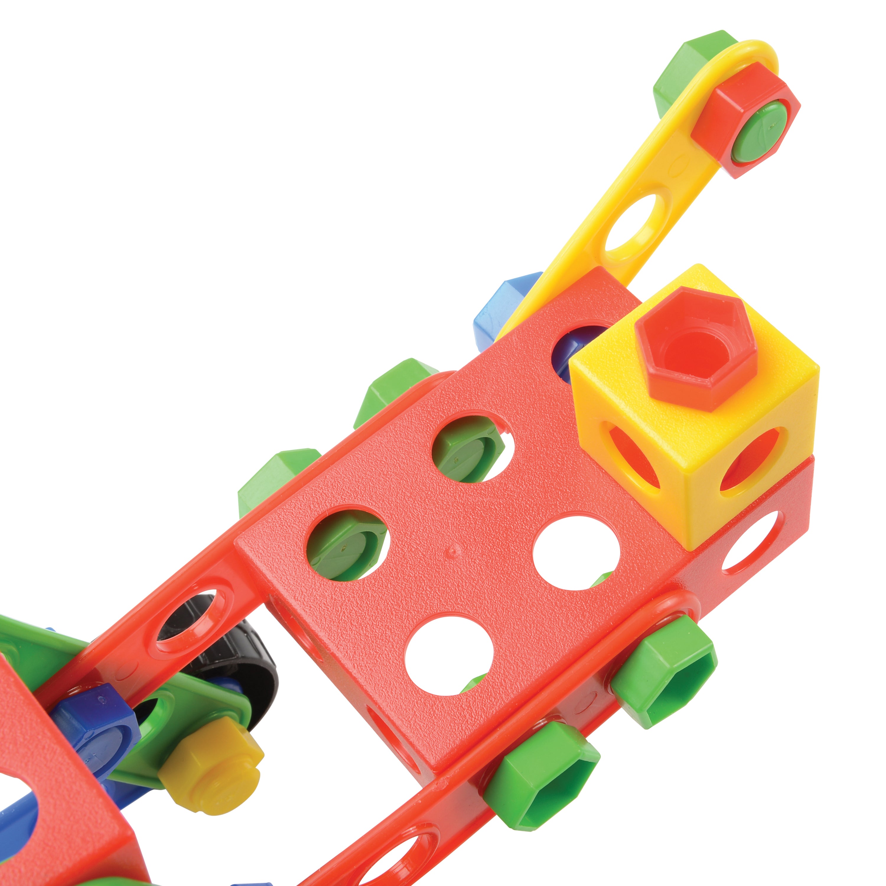 Brightly Colored Nuts & Bolts Construction Builders – Fine Motor & STEM Skill Set