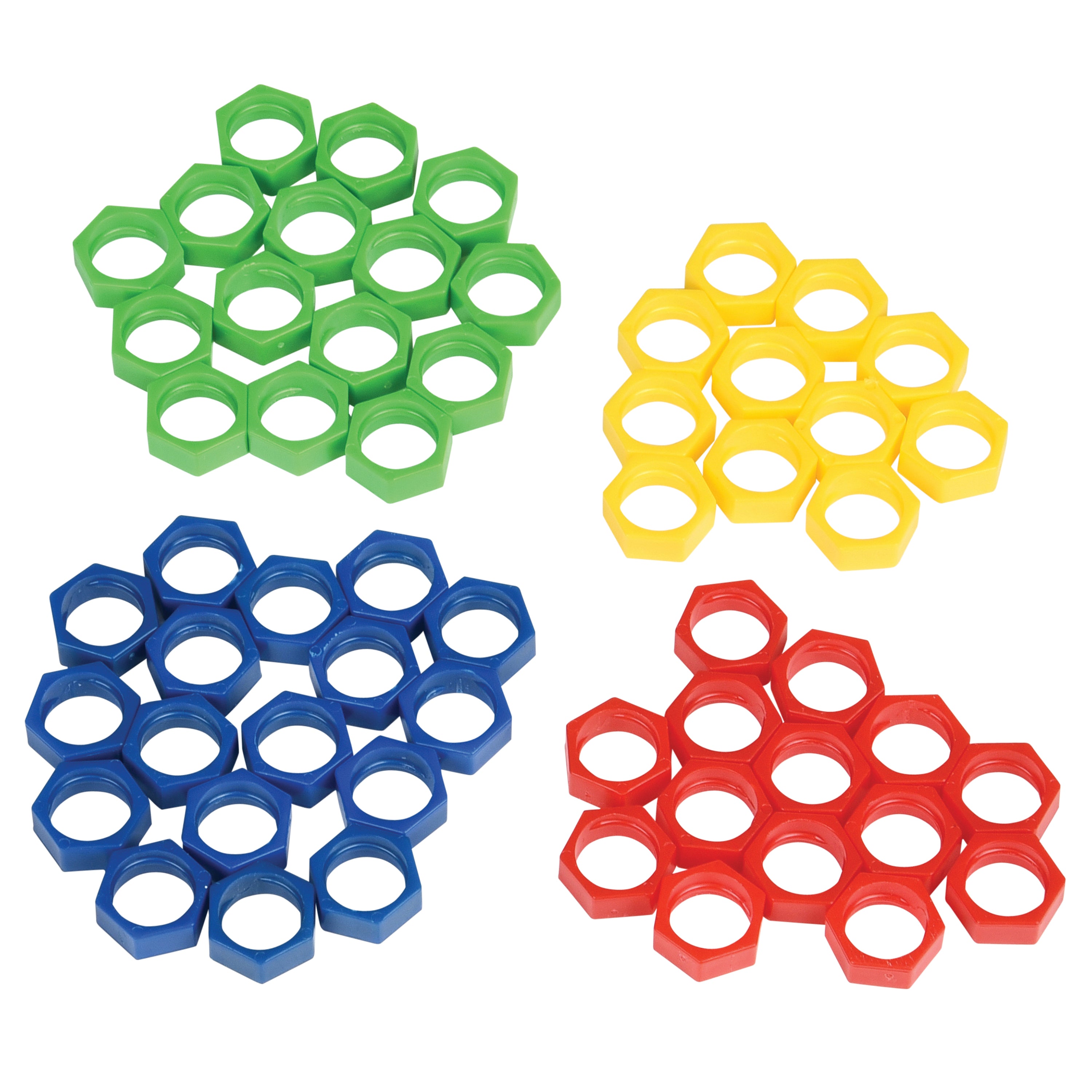 Brightly Colored Nuts & Bolts Construction Builders – Fine Motor & STEM Skill Set