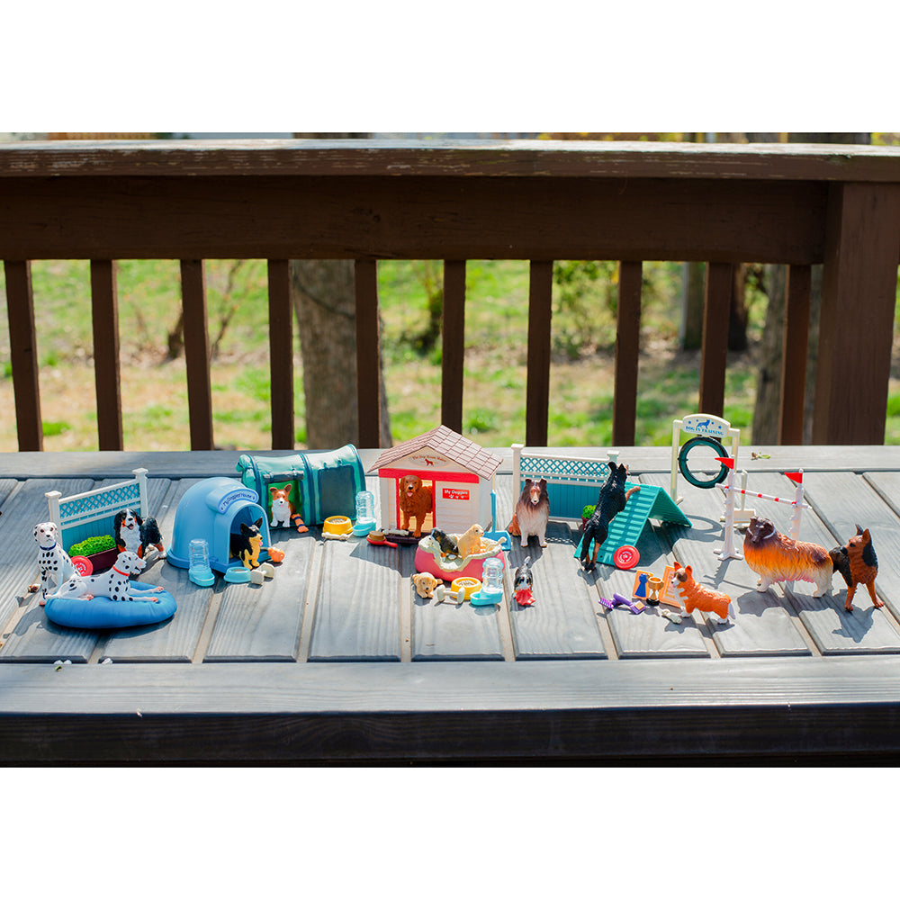 Dog Academy Play Set Outdoors