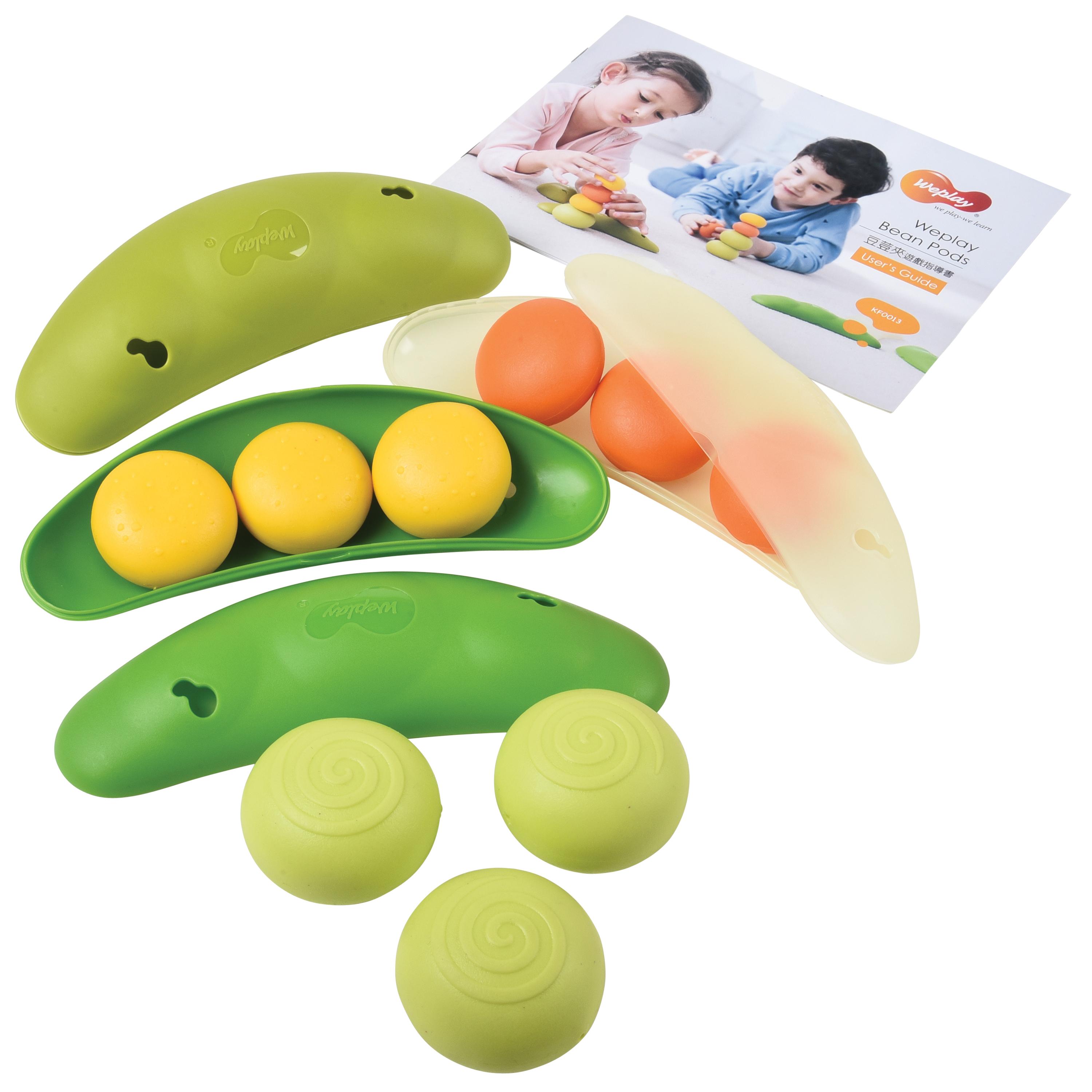 Tactile Bean Pods Play Set | Fine Motor & Sensory Exploration