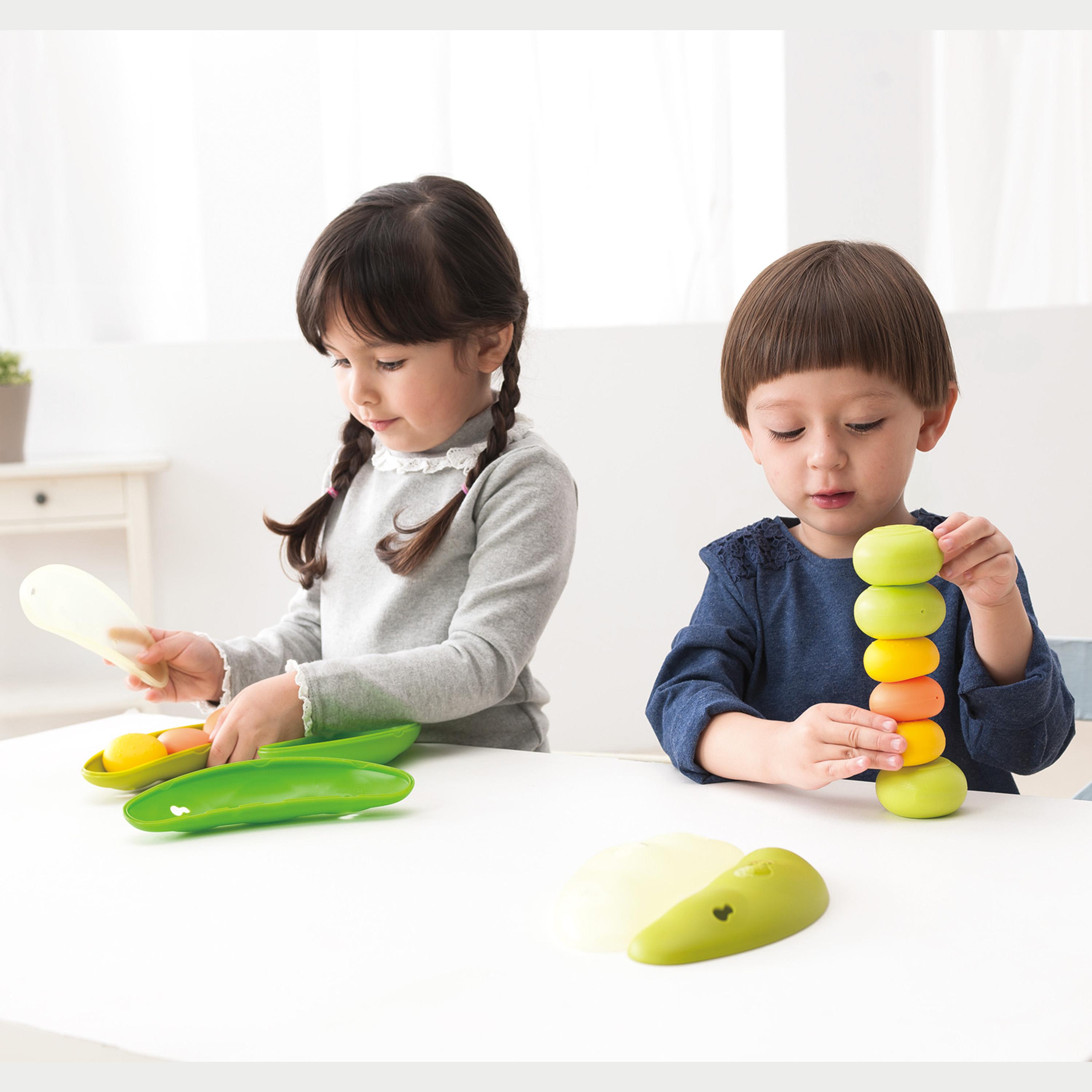 Tactile Bean Pods Play Set | Fine Motor & Sensory Exploration