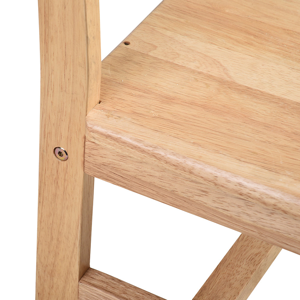 Solid Hardwood Child-Sized Chair | 14" Seat Height, Durable & Safe Classroom Seating