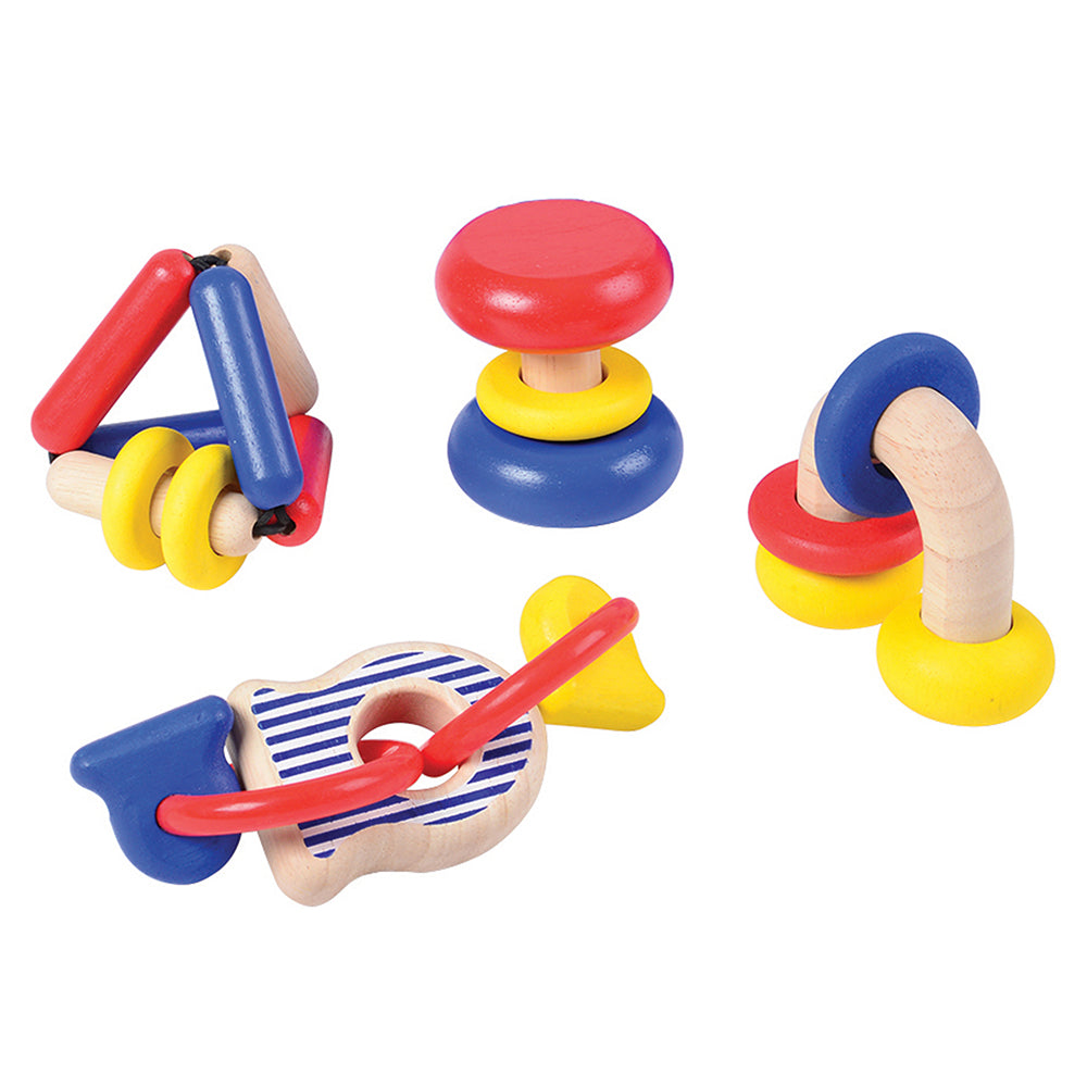 Shake Rattle N Roll: 4 Manipulatives Made From Sustainable Wood