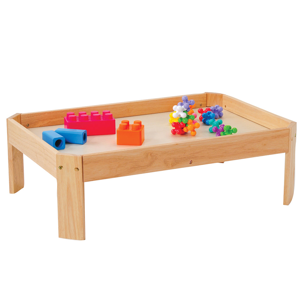 Toddler Manipulative Table with Raised Edges