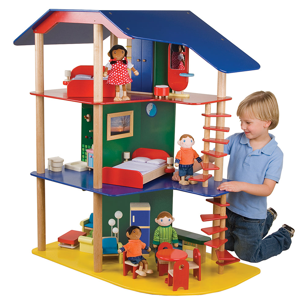 Boys action figure house online