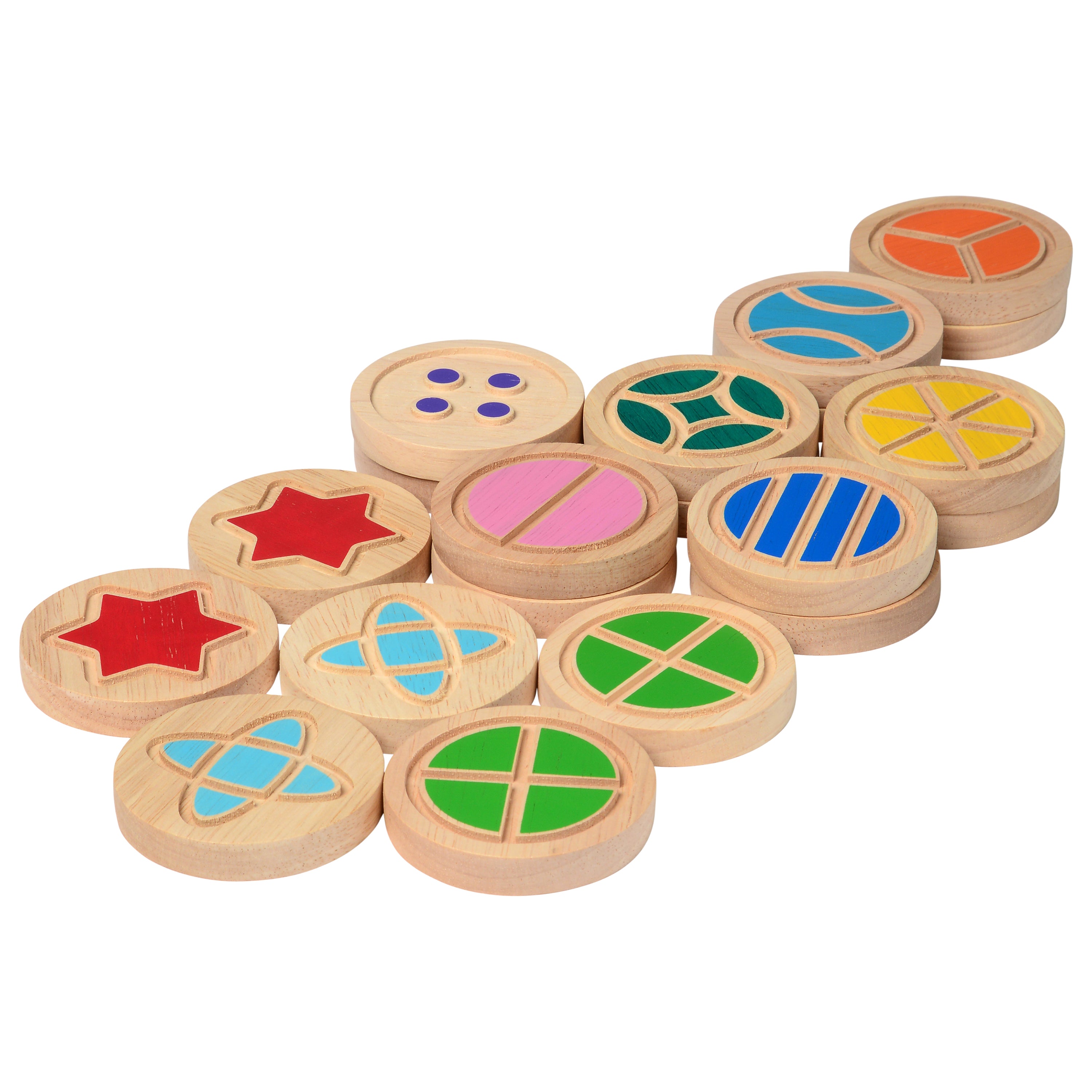 Wooden Tactile Discs