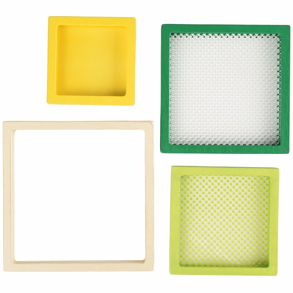 4 Piece Square Nesting Window Blocks
