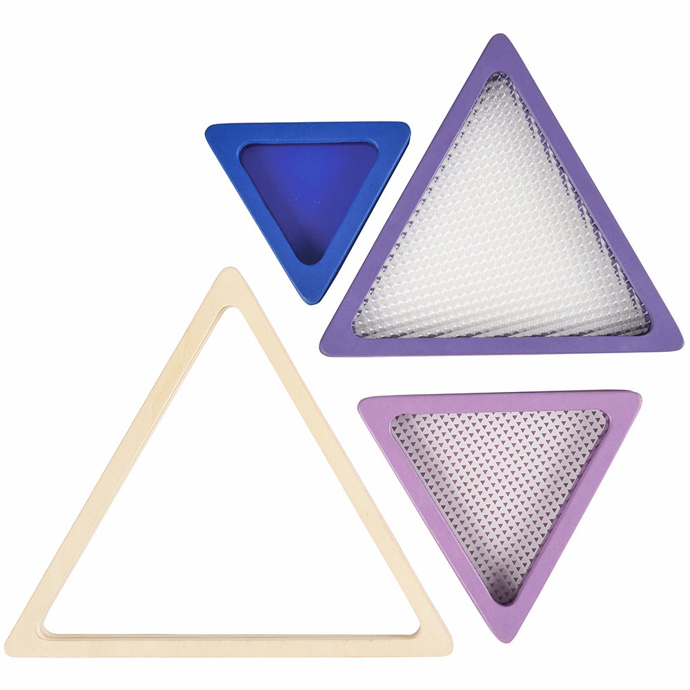 4 Piece Triangle Nesting Window Blocks
