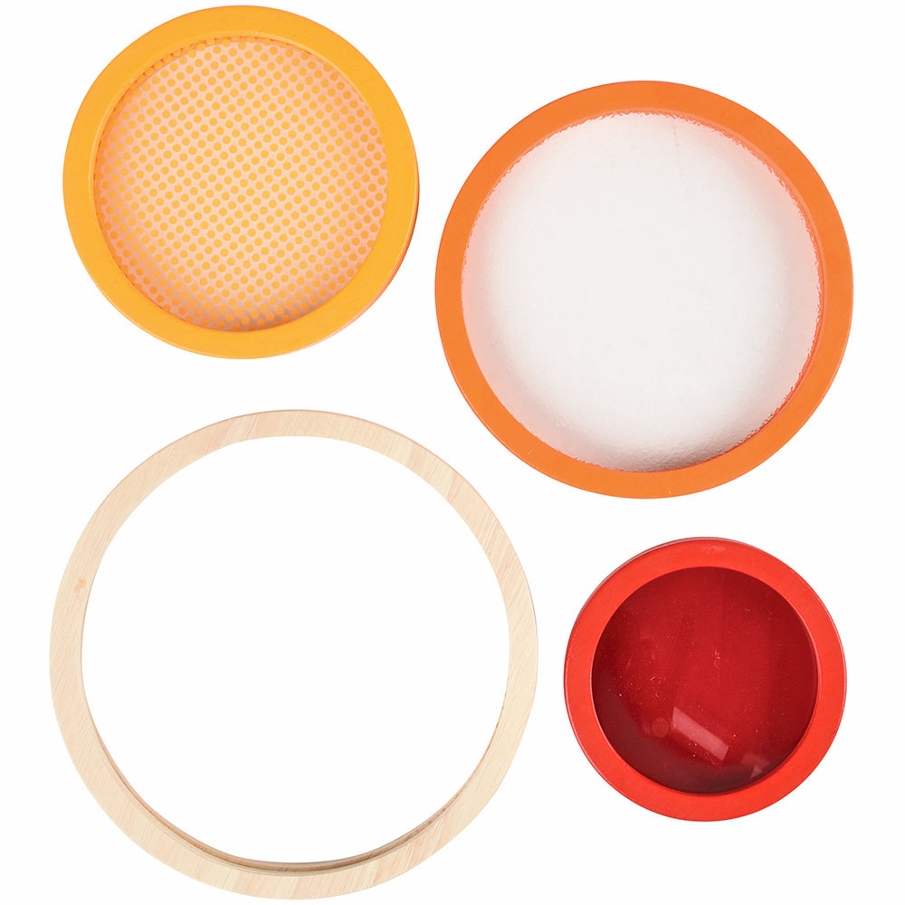 4 Piece Circle Nesting Window Blocks