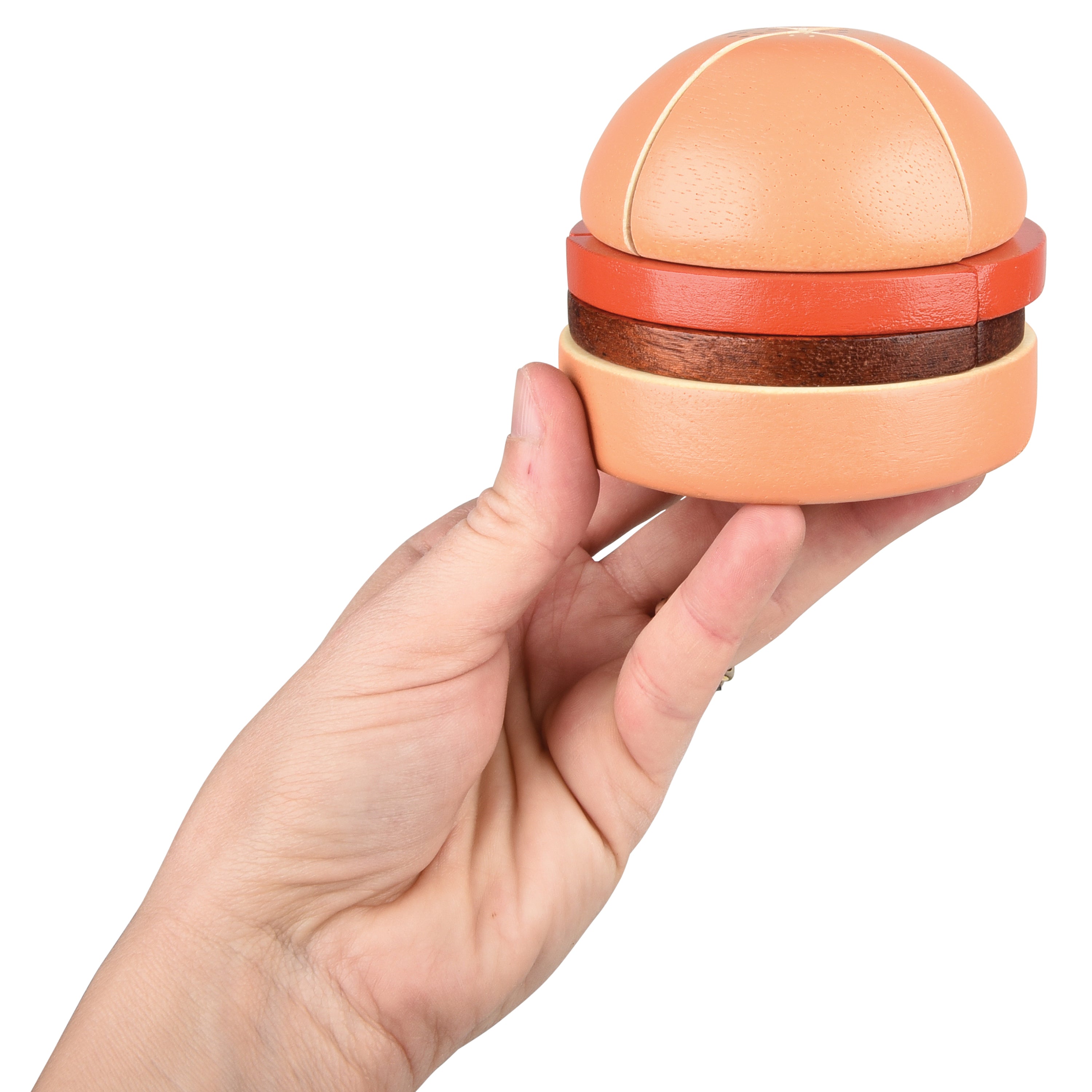 Wooden Fraction Burgers - 40 pieces Montessori Inspired