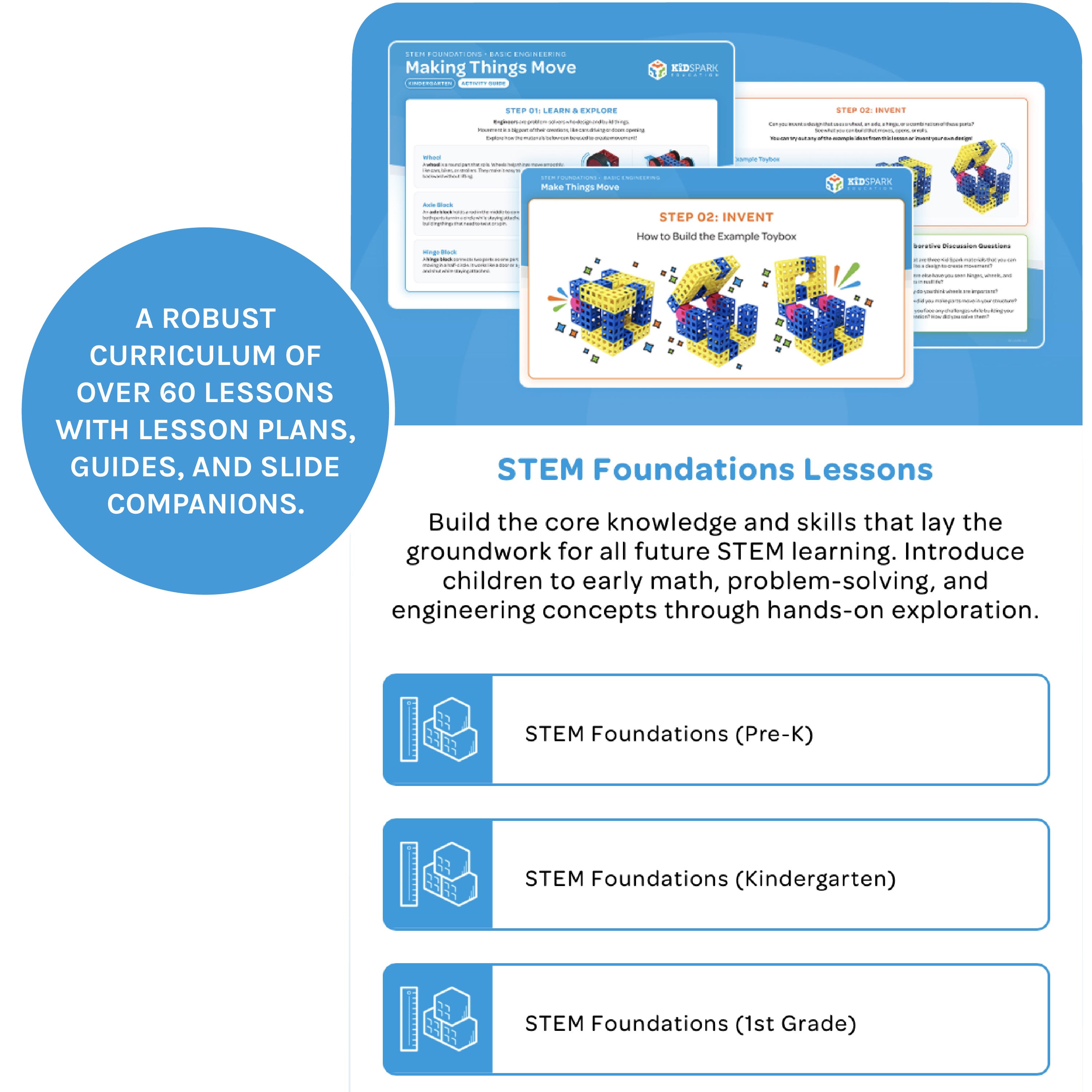 8-Student STEM & Literacy Program Package | PreK-1 | Kid Spark Education