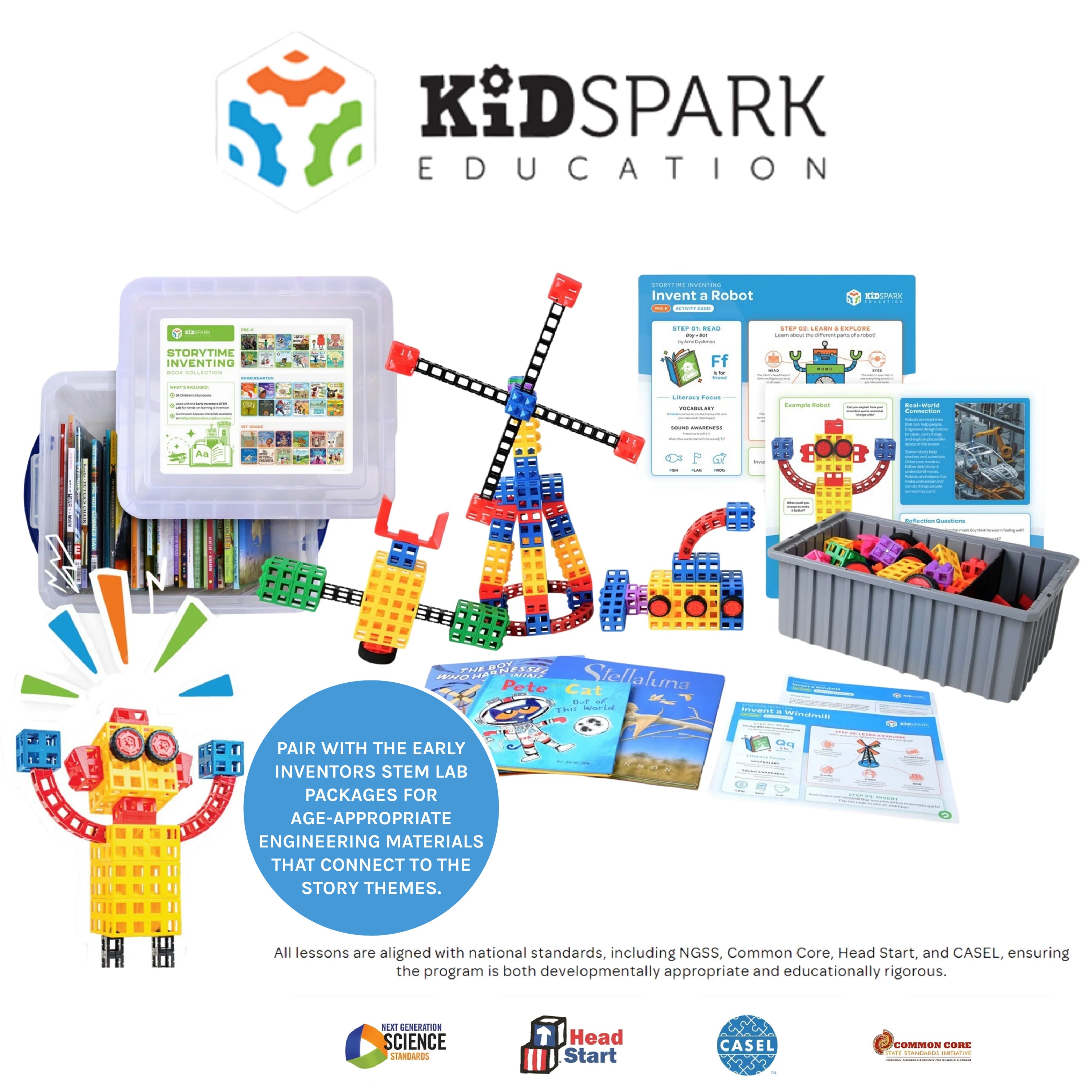 Storytime Inventing Book Collection | PreK-1 | Kid Spark Education