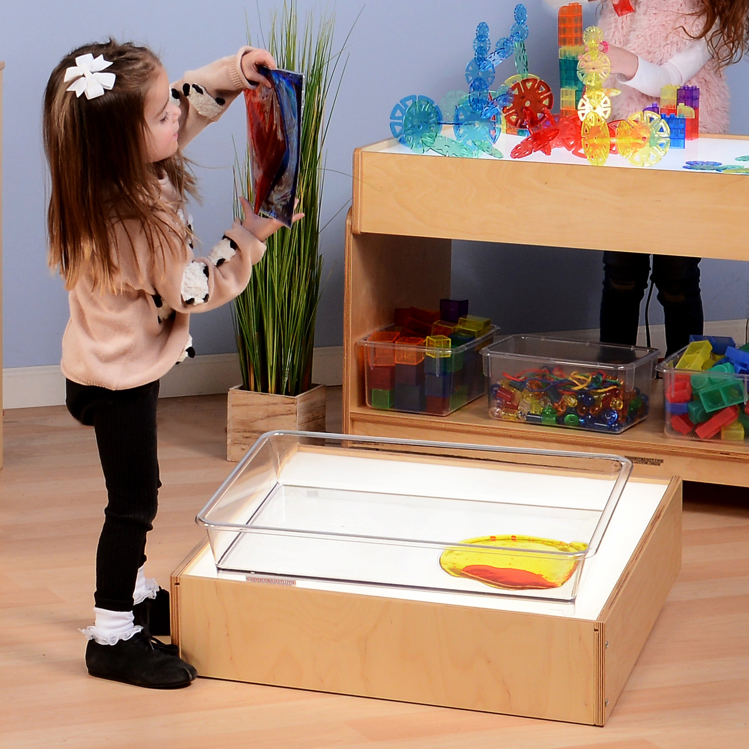 Wooden Tabletop LED Light Box