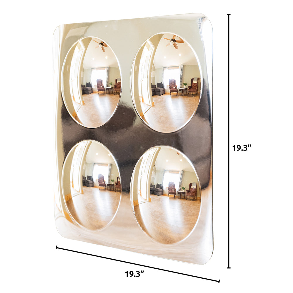 Dimensions of Bubble Dome Mirror