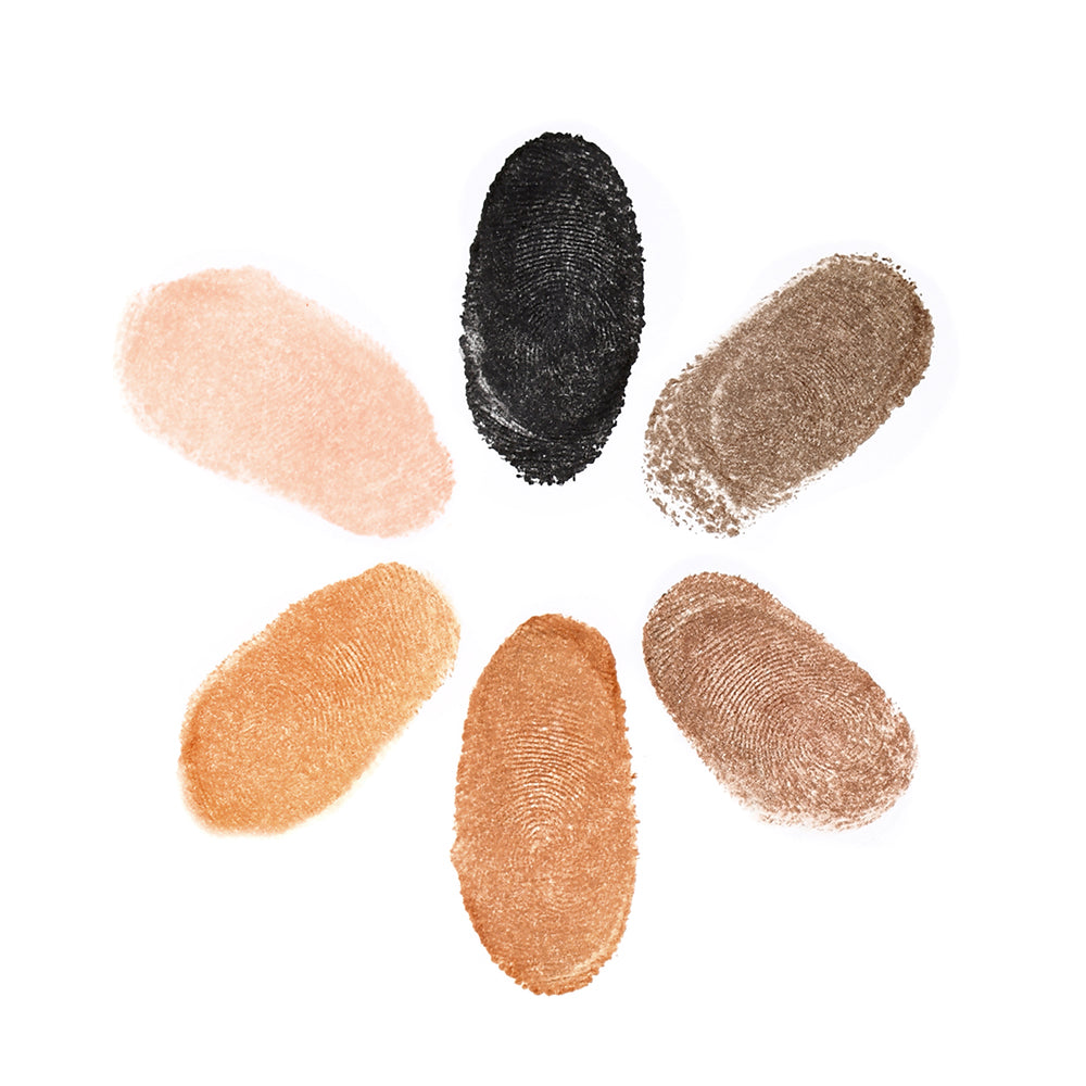 Fingerprint Samples in 6 Skin Tone Colors