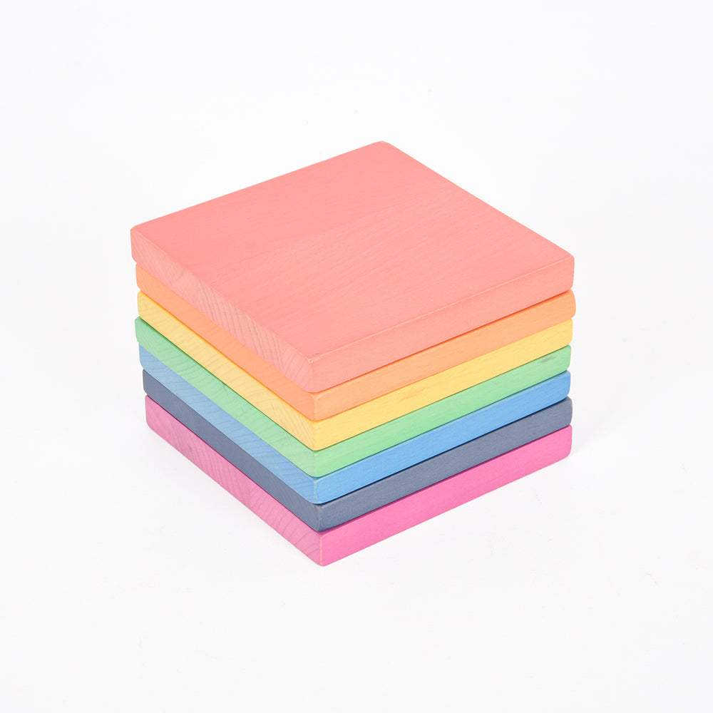 Rainbow Wooden Shape Stacker