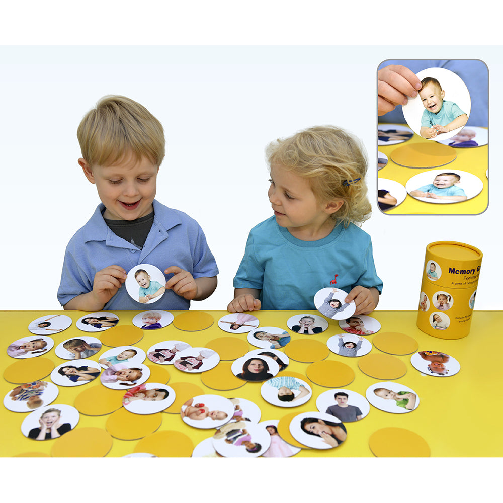 Feelings & Emotions Matching Pairs Game