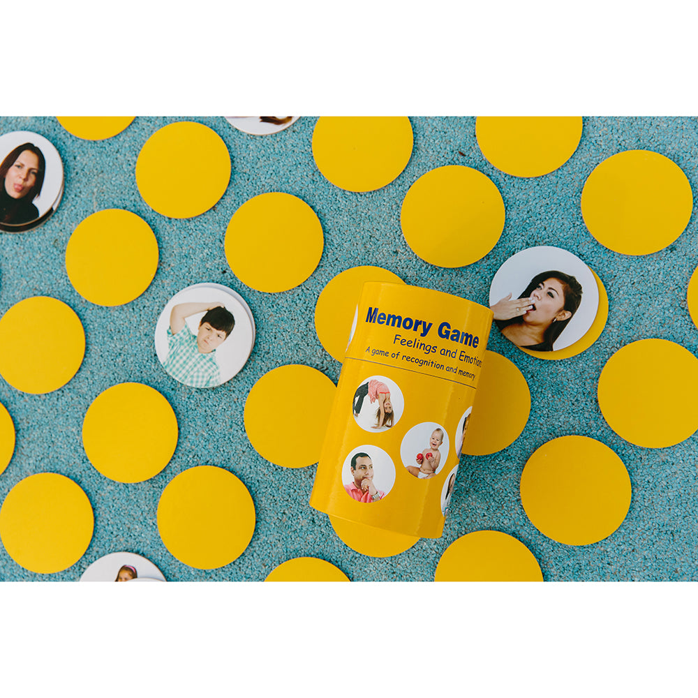 Feelings & Emotions Matching Pairs Memory Game
