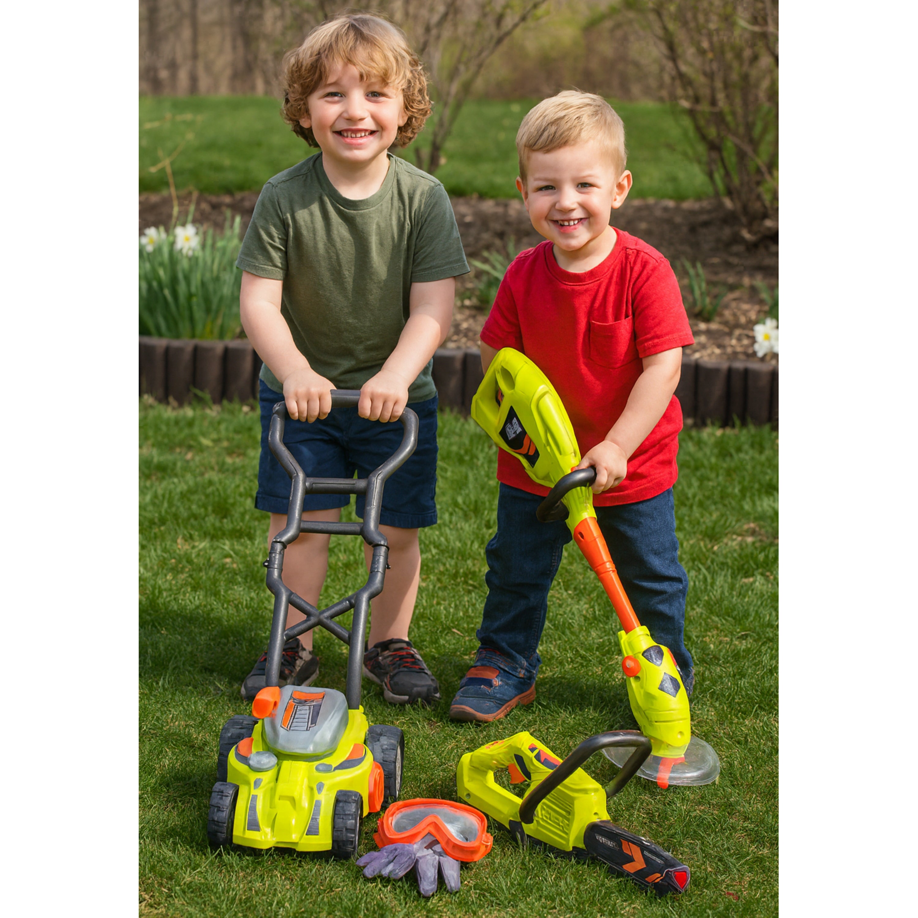 Kids' Power Gardening Tool Set with Realistic Sounds