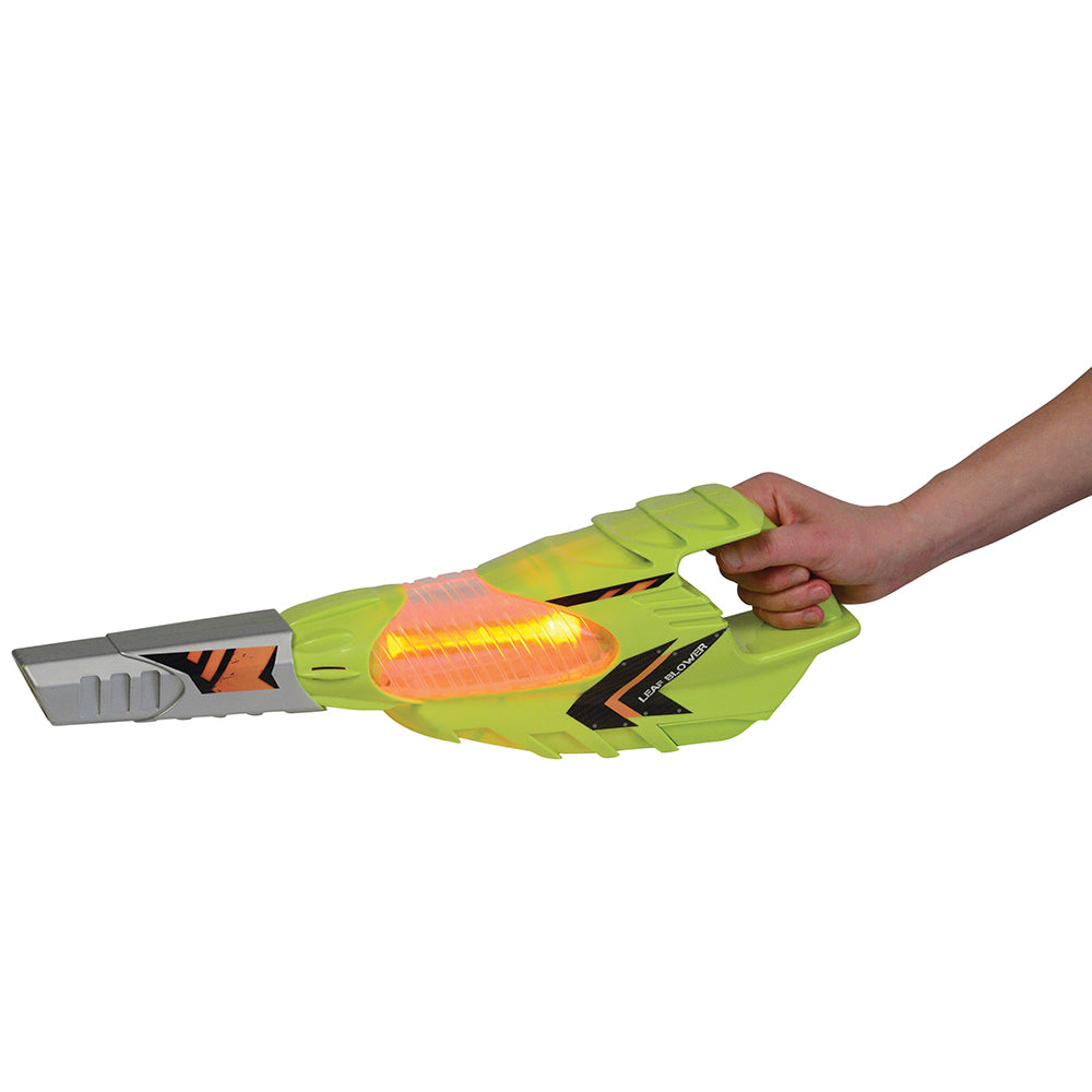 Realistic Pretend Play Leaf Blower with Light-Up Action