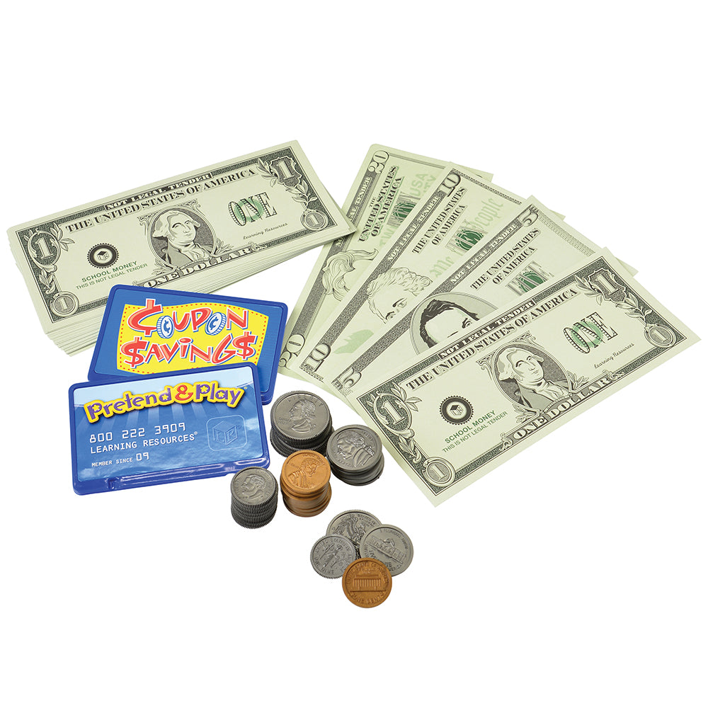 Pretend Play Money & Credit Card
