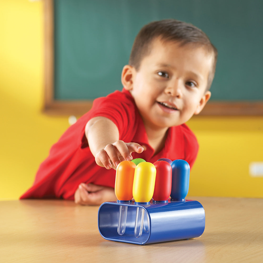 Primary Science Jumbo Eyedroppers with Stand