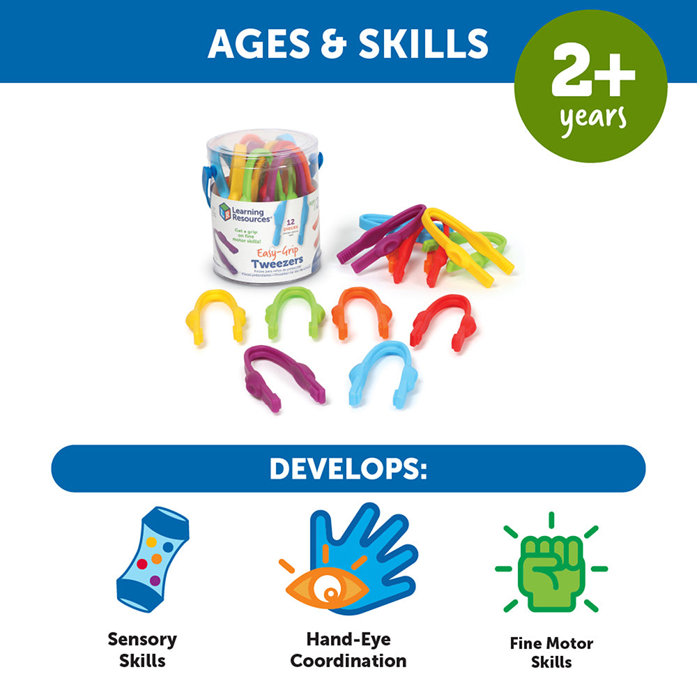 Easy Grip Tweezers Info Graph