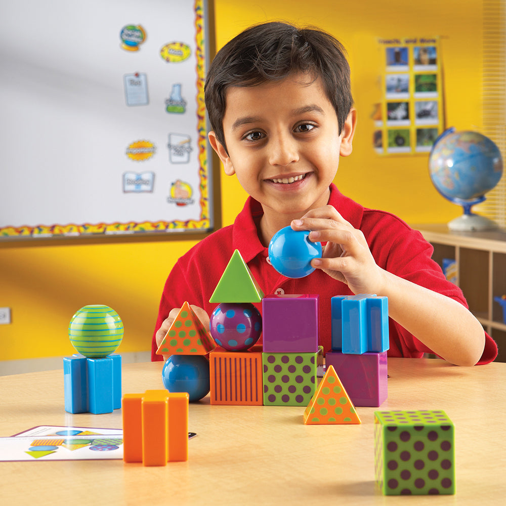 Critical Thinking Puzzle Game for Kids – 20 Activity Cards & Multicolor Blocks – Spatial Reasoning, Pattern Matching & STEM Learning, Ages 5-13