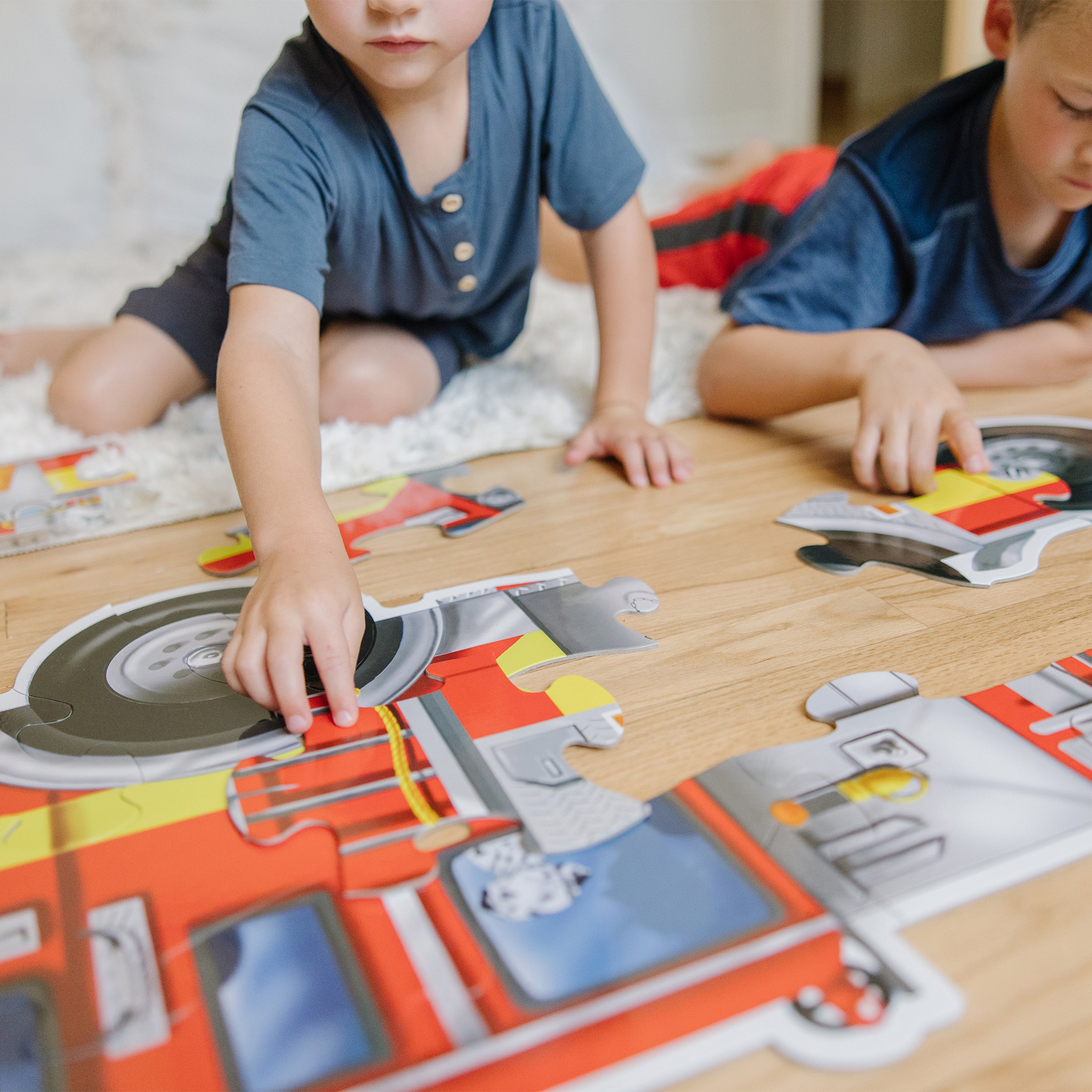 Melissa and Doug® Giant Fire Truck Floor Puzzle