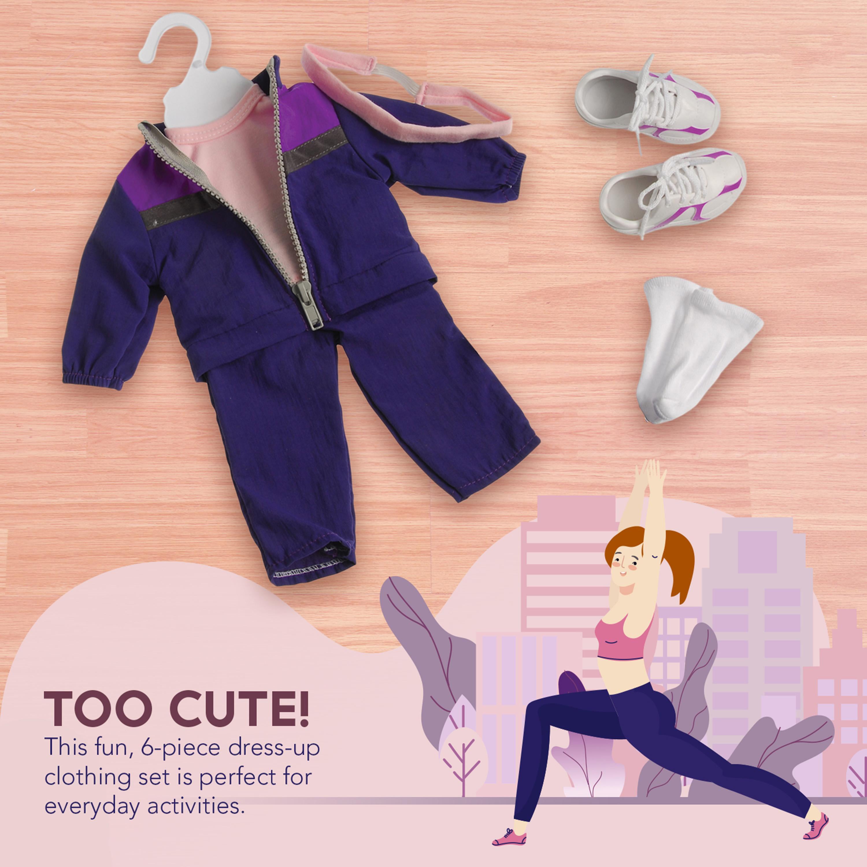 On the Run Active Wear Clothing Set