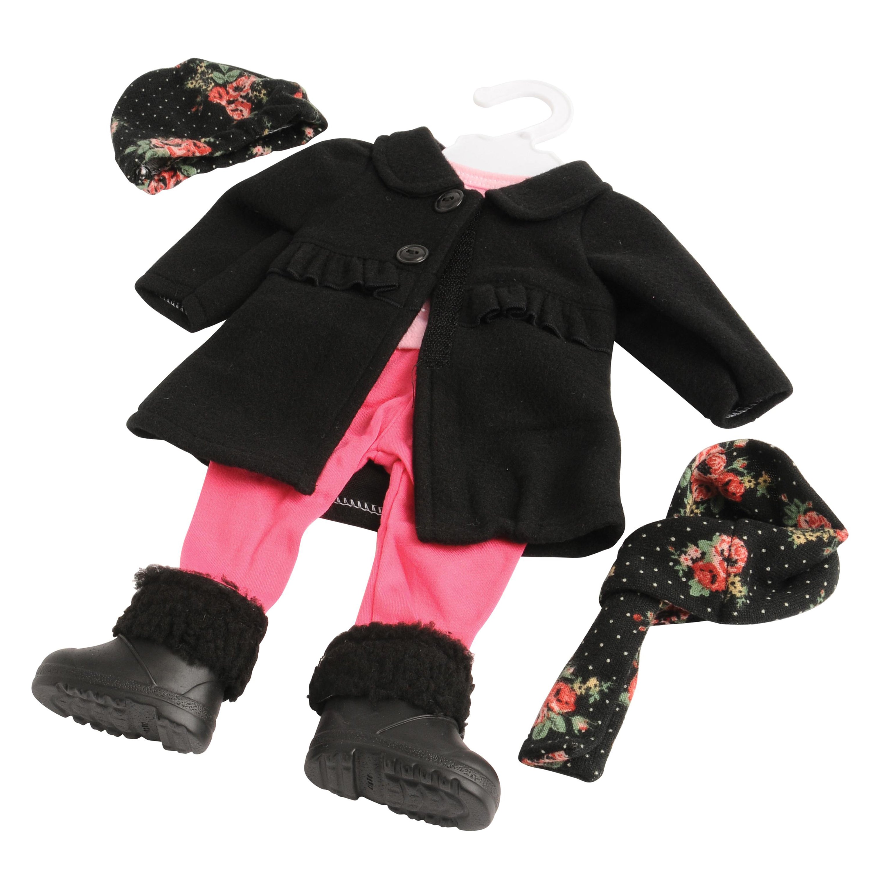 Cozy Coat Ensemble Clothing Set