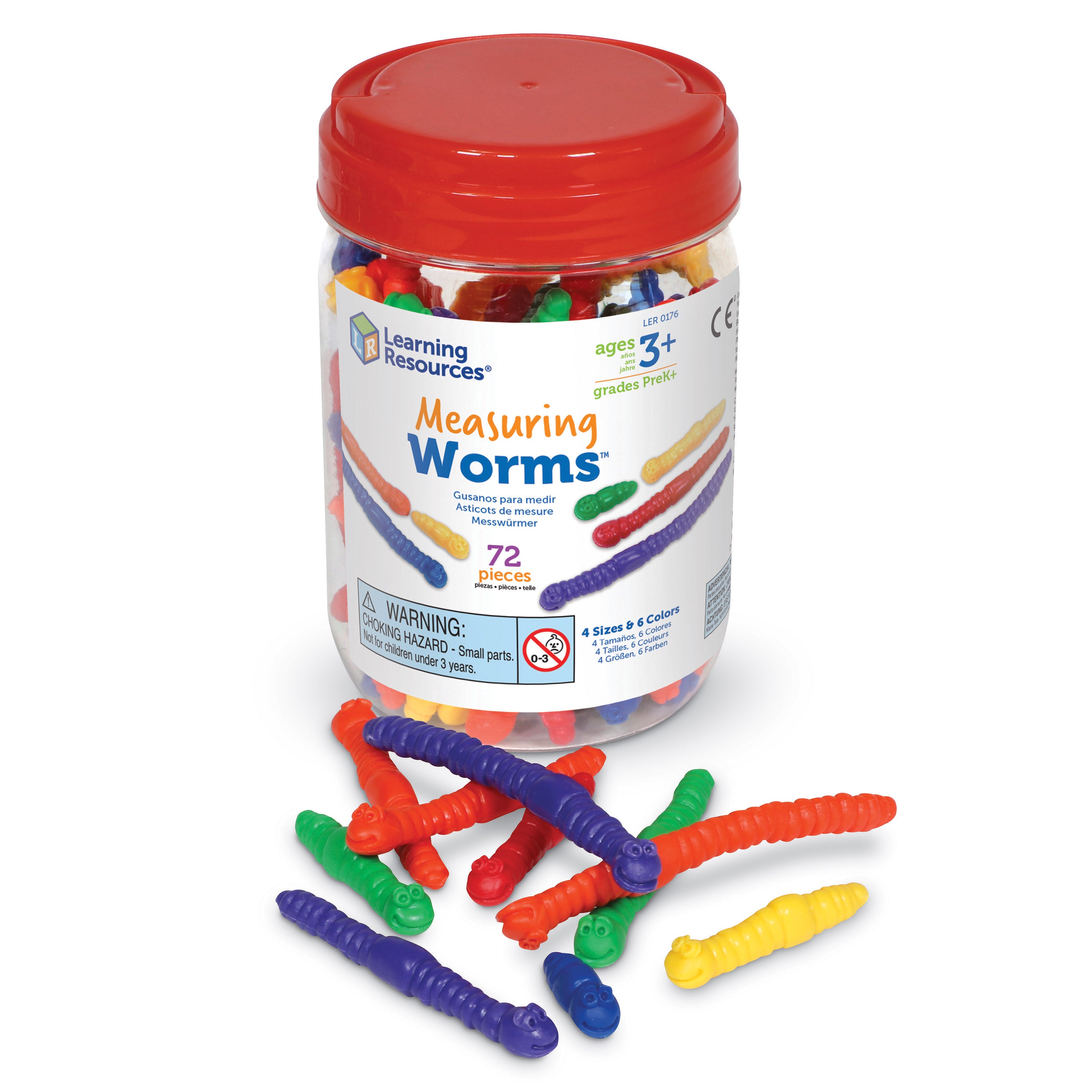 Measuring Worms™ - Set of 72