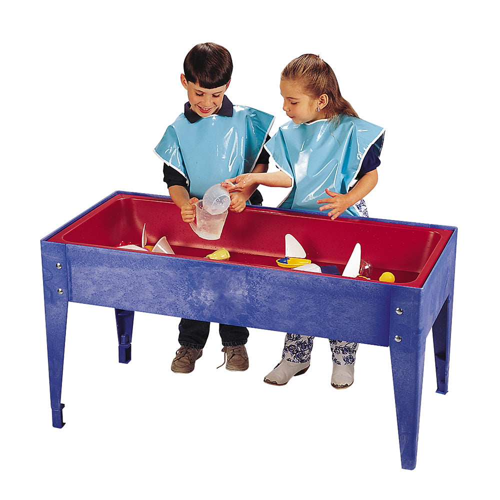 Kids Engaging with Water Play Table