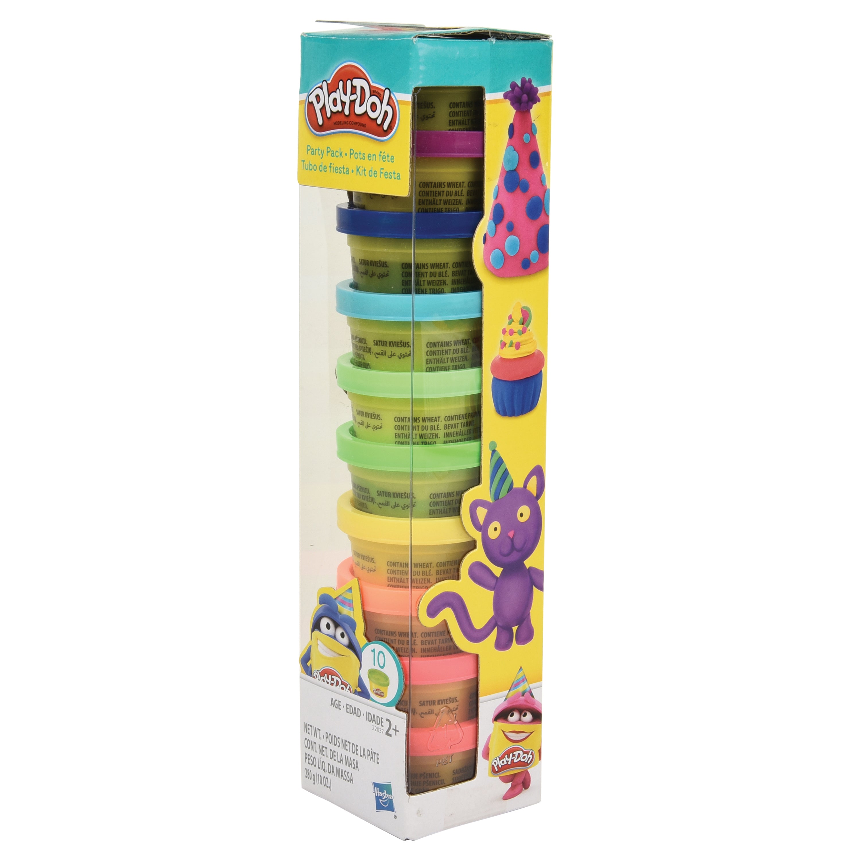 Play-Doh Mini Dough Classroom Pack – 10 Individual Tubs for Ages 2+
