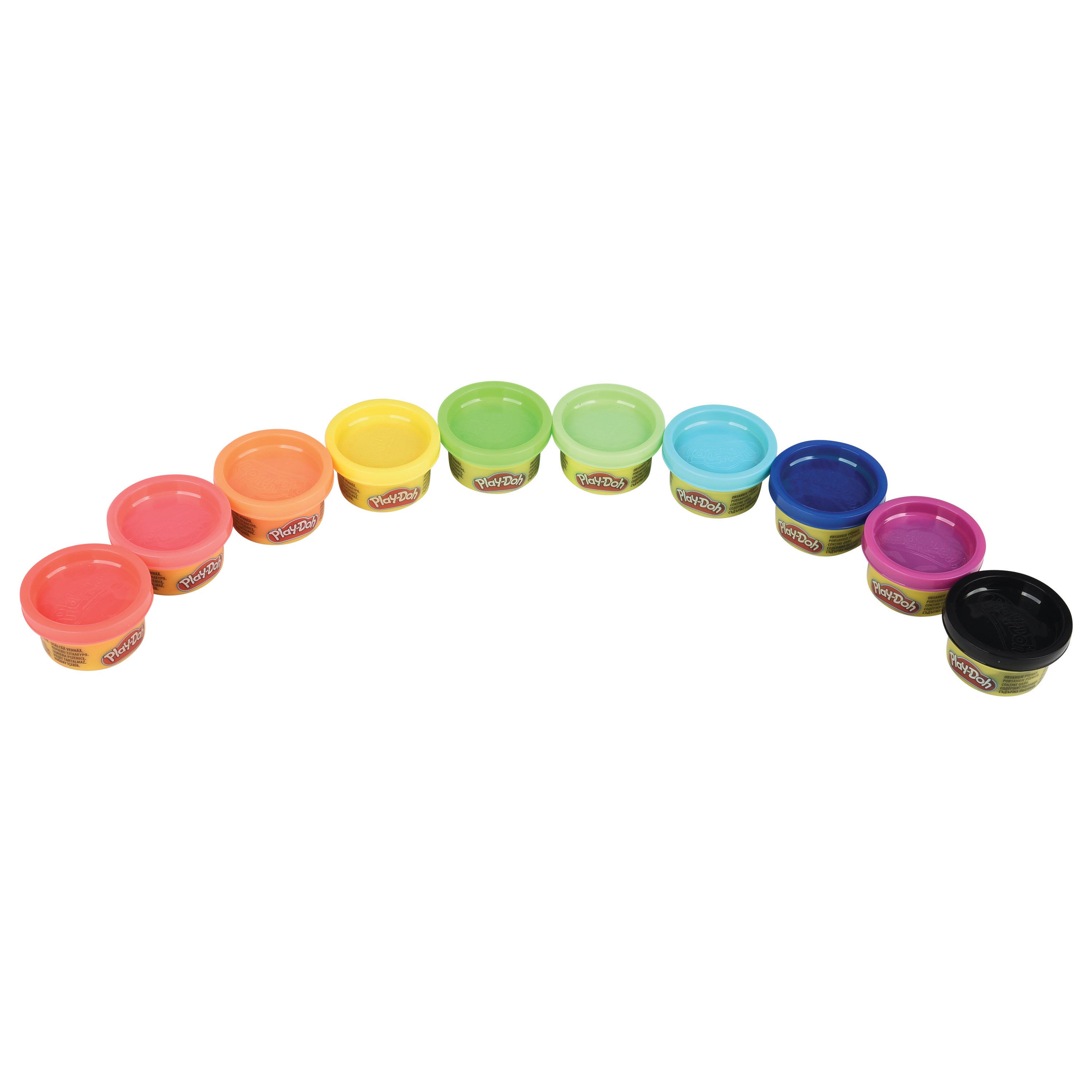 Play-Doh Mini Dough Classroom Pack – 10 Individual Tubs for Ages 2+