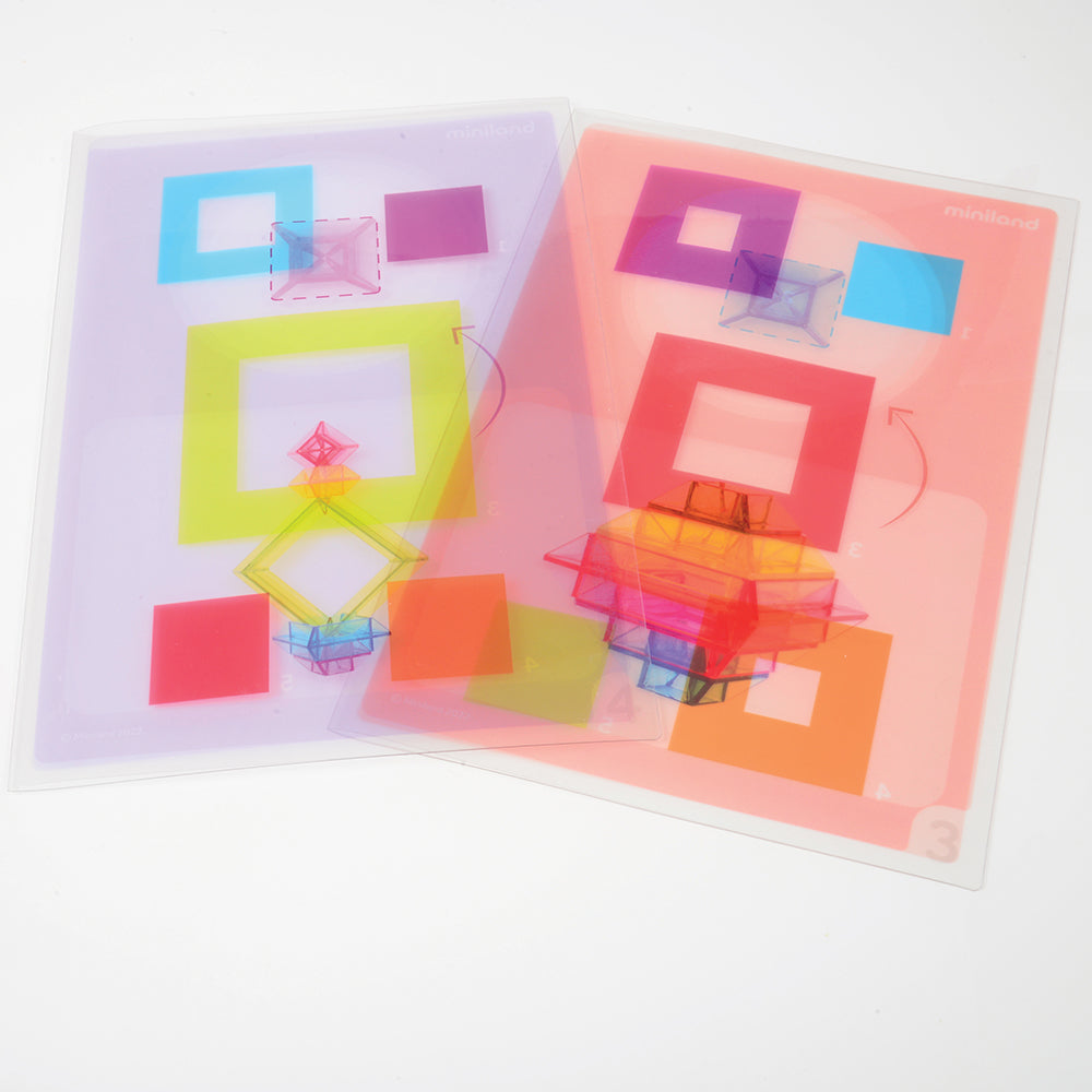 Translucent Stacking Pyramids Guides