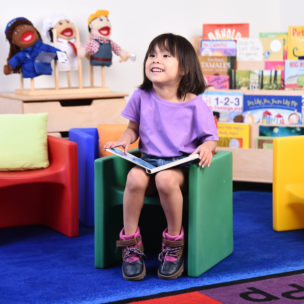 Cube Chairs Used in the Preschool Classroom