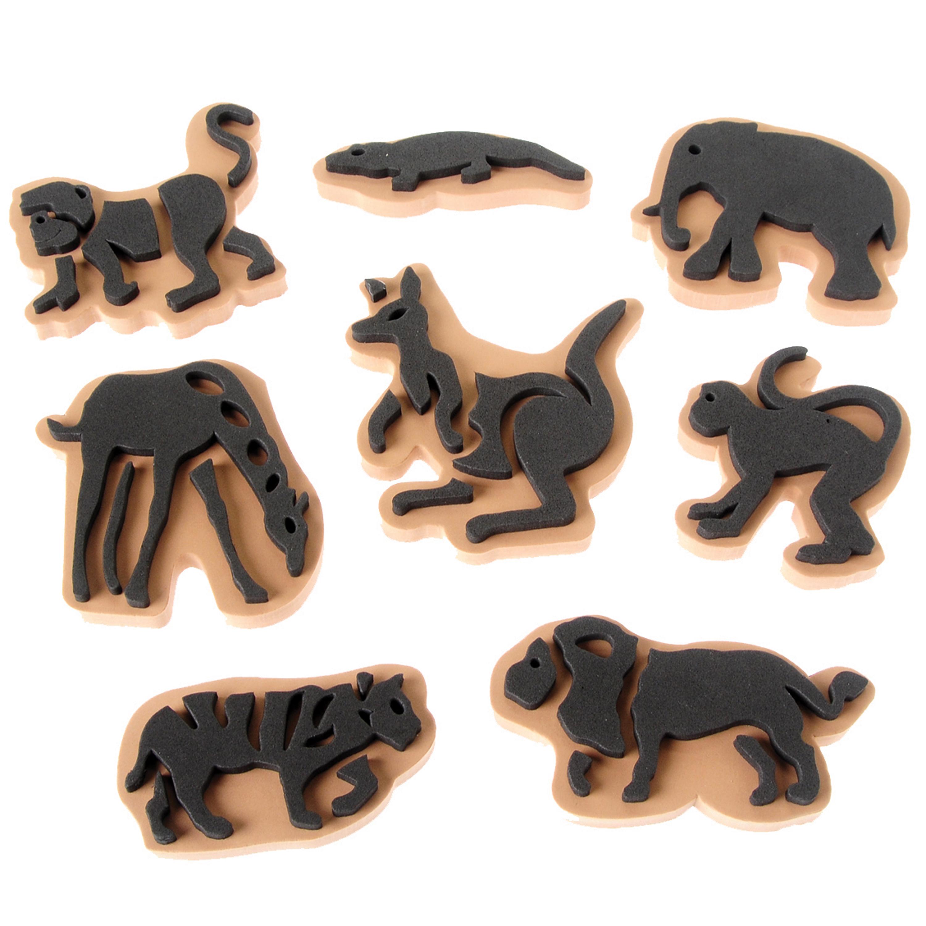 Jumbo Ink Wild Animal Stampers