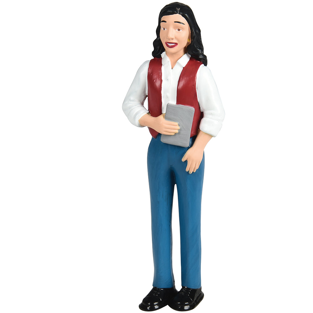 Front View of Hispanic Mom Figure