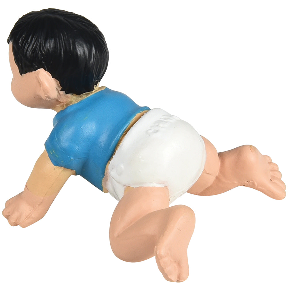 Back View of Hispanic Baby Figure