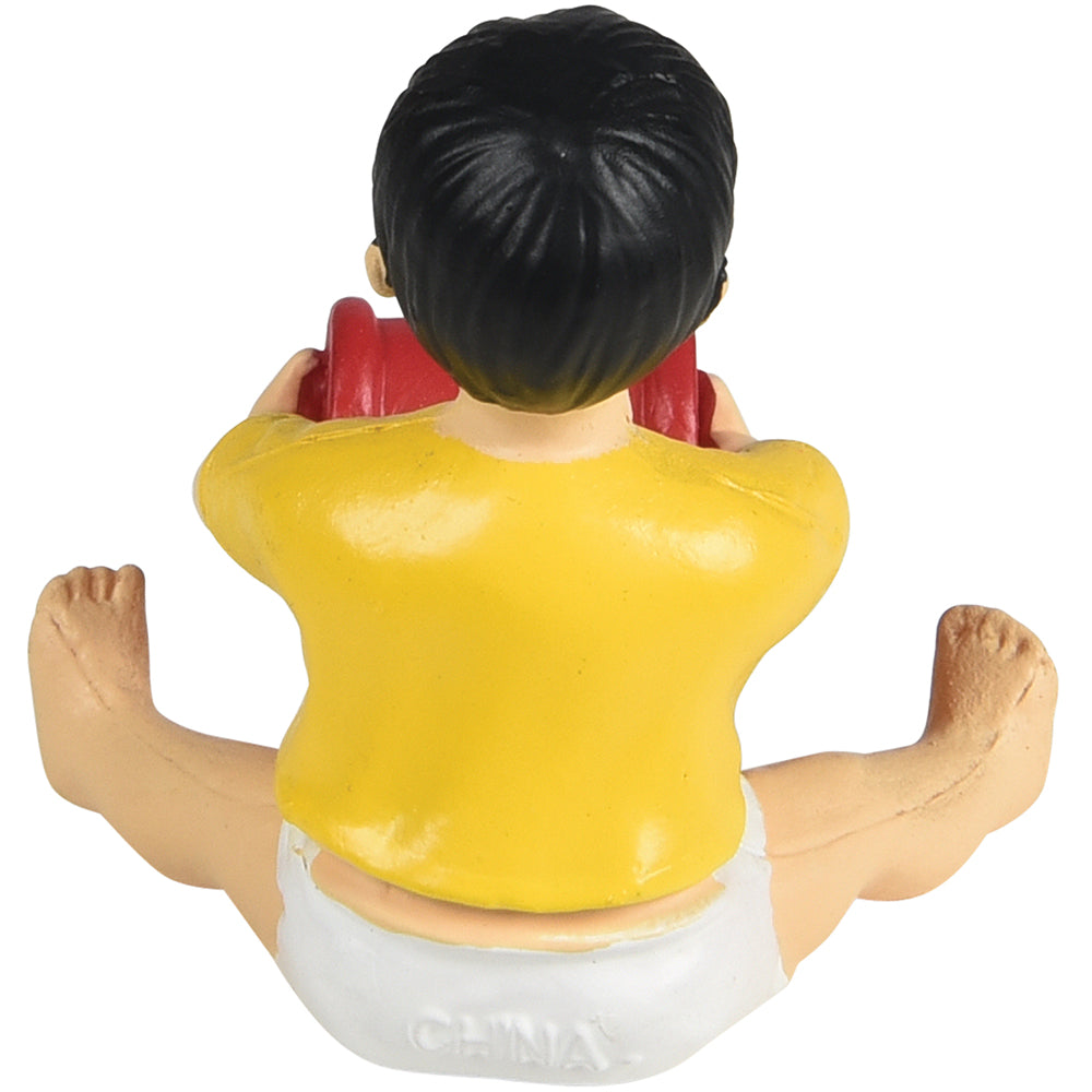 Back View of Asian Baby Figure