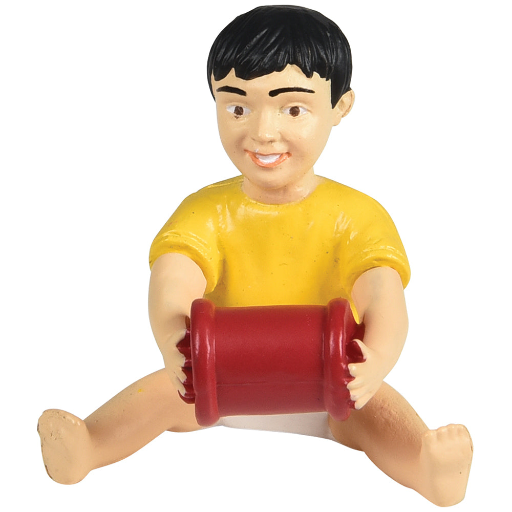 Front View of Asian Baby Figure