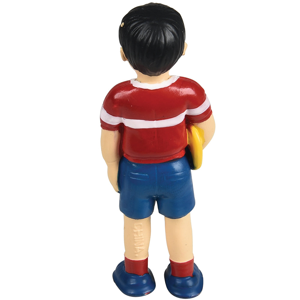 Back View of Asian Toddler Figure