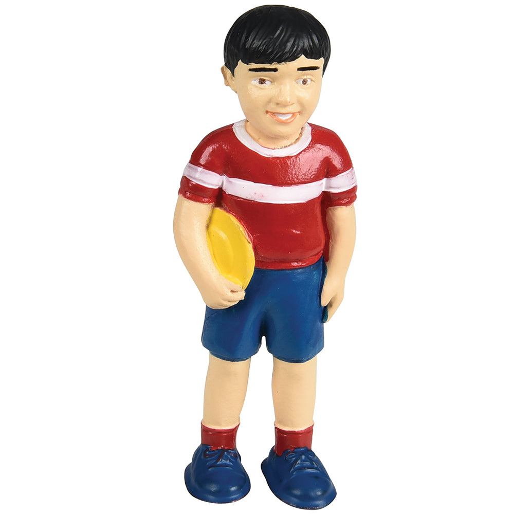 Front View of Asian Toddler Figure