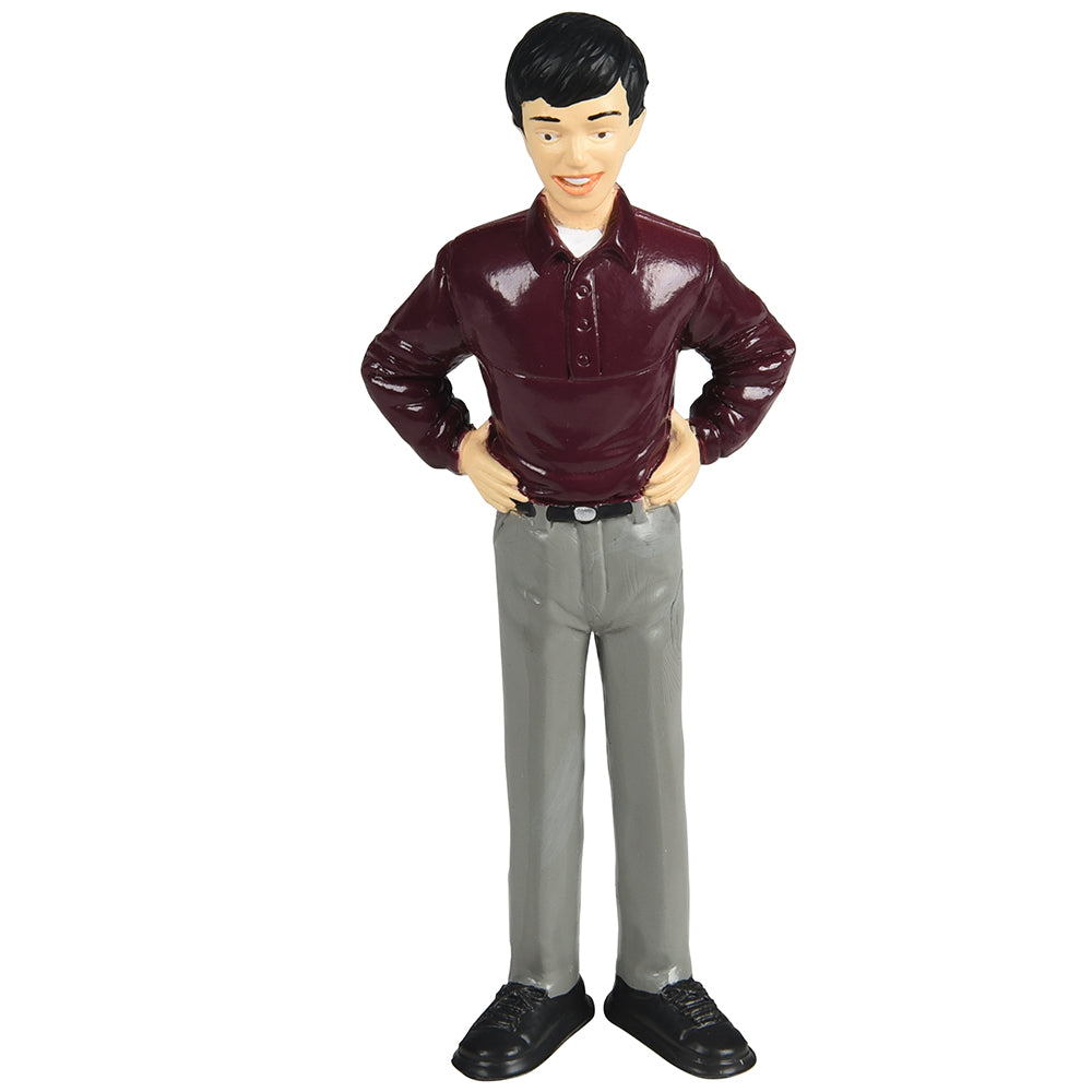 Front View of Asian Brother Figure