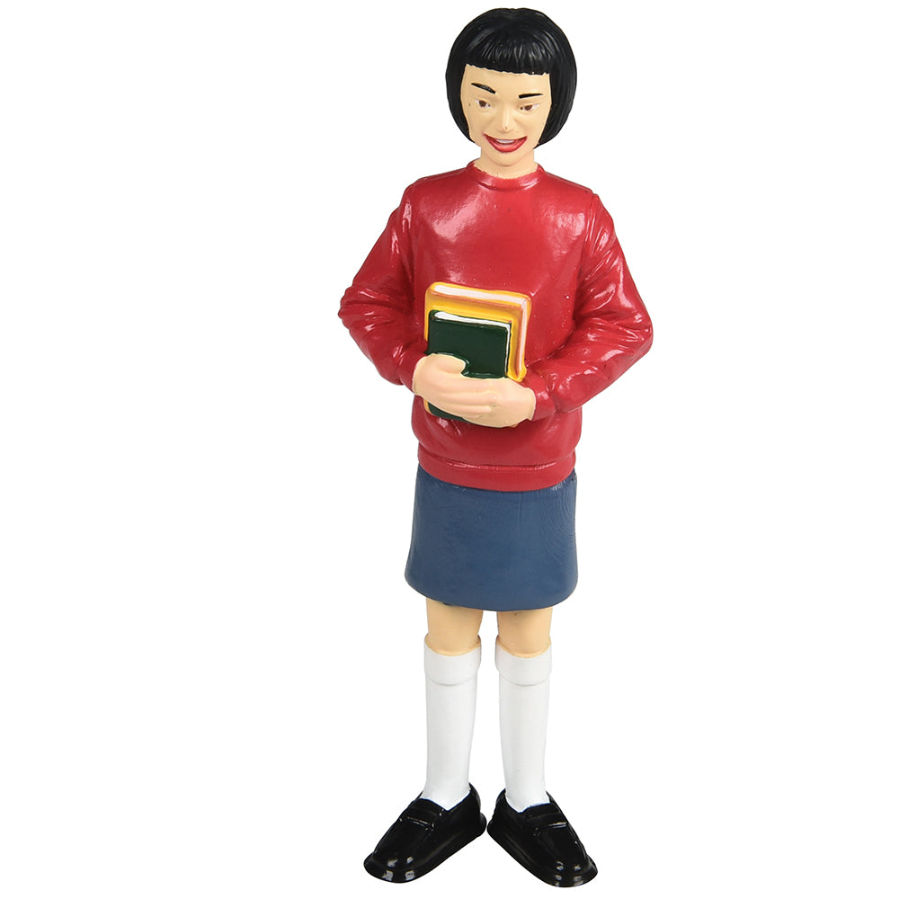 Front View of Asian Sister Figure
