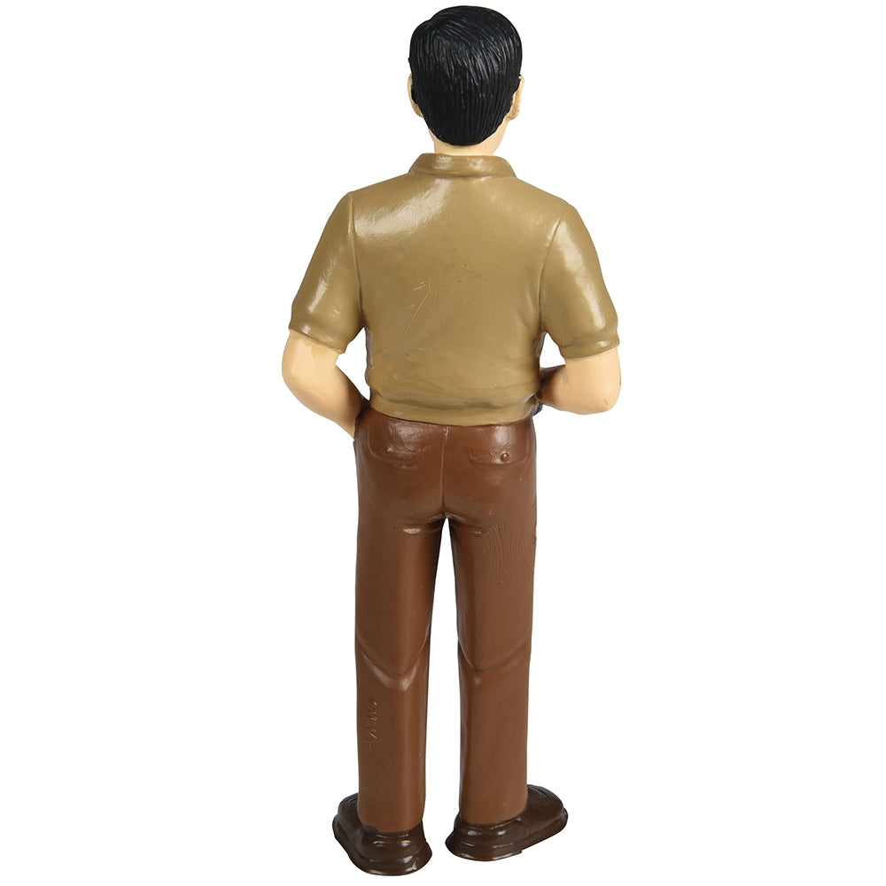 Back View of Asian Dad Figure
